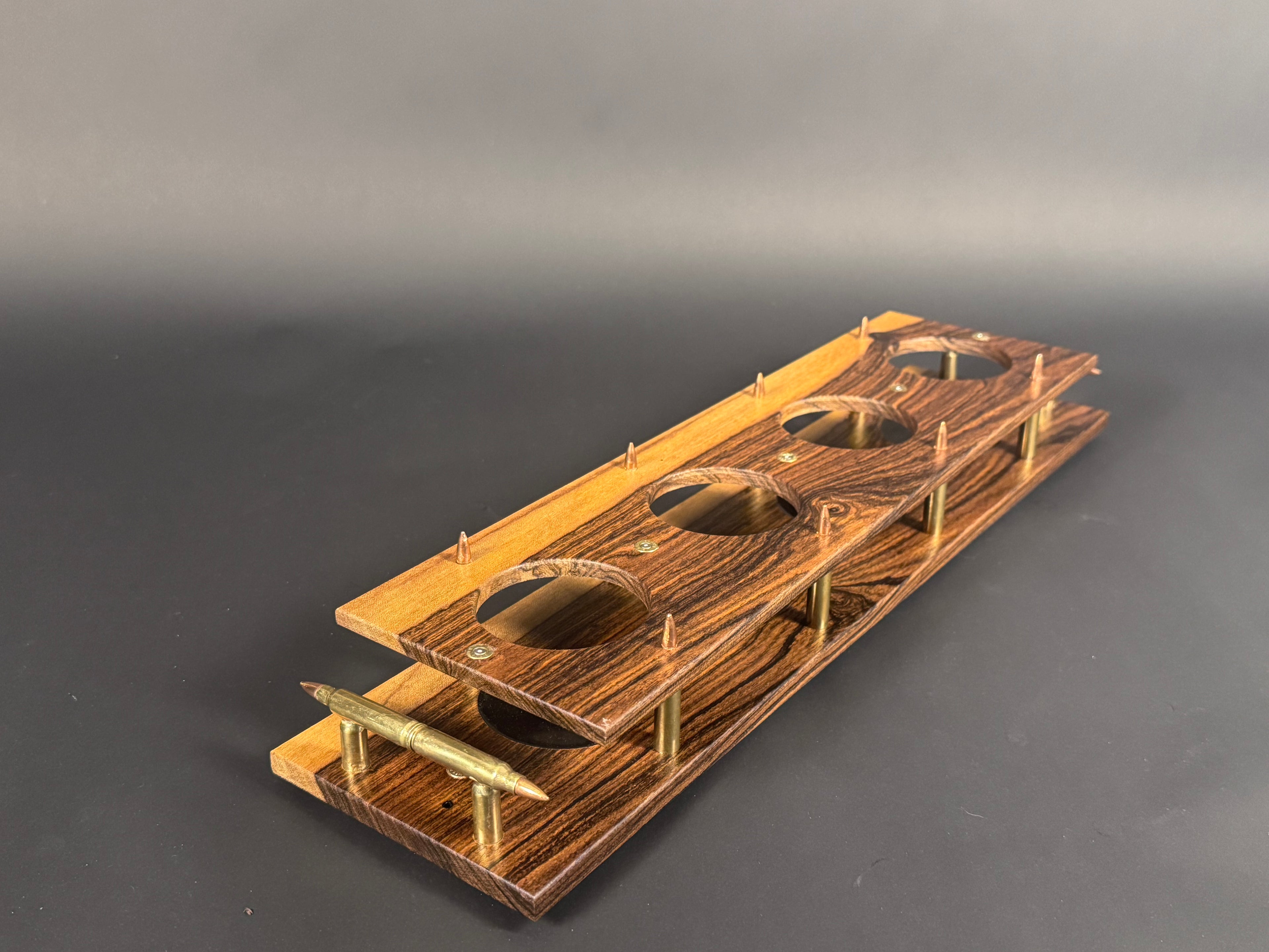Brazilian Hickory .223 Whiskey Flight Board
