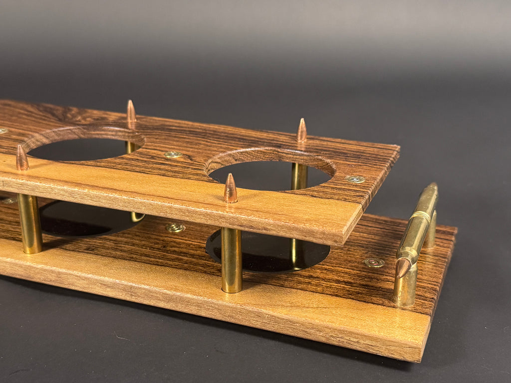 Brazilian Hickory .223 Whiskey Flight Board