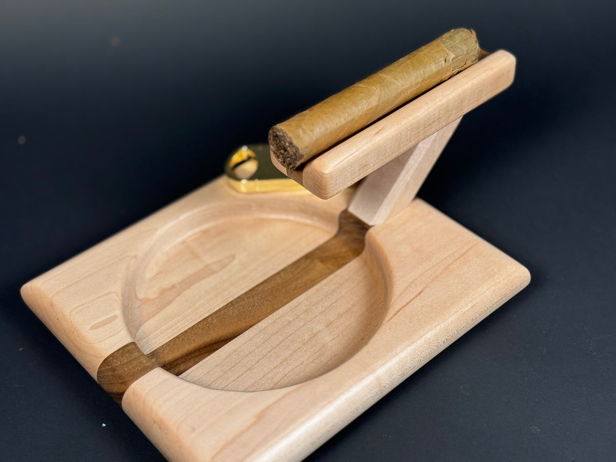 Maple and Walnut Cigar Boardz