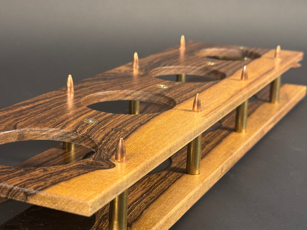 Brazilian Hickory .223 Whiskey Flight Board