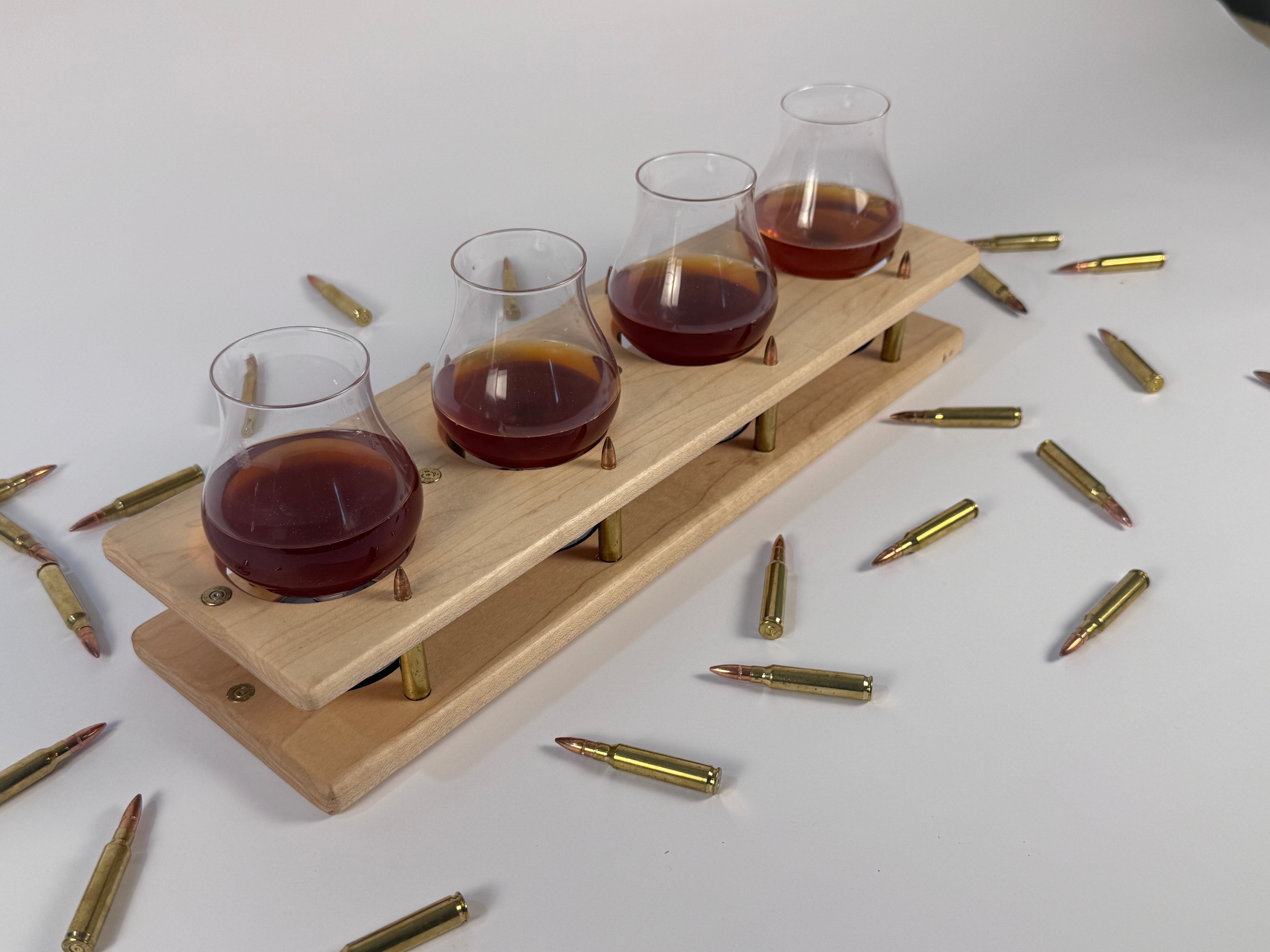 Maple Shooter Series Whiskey Flight boards