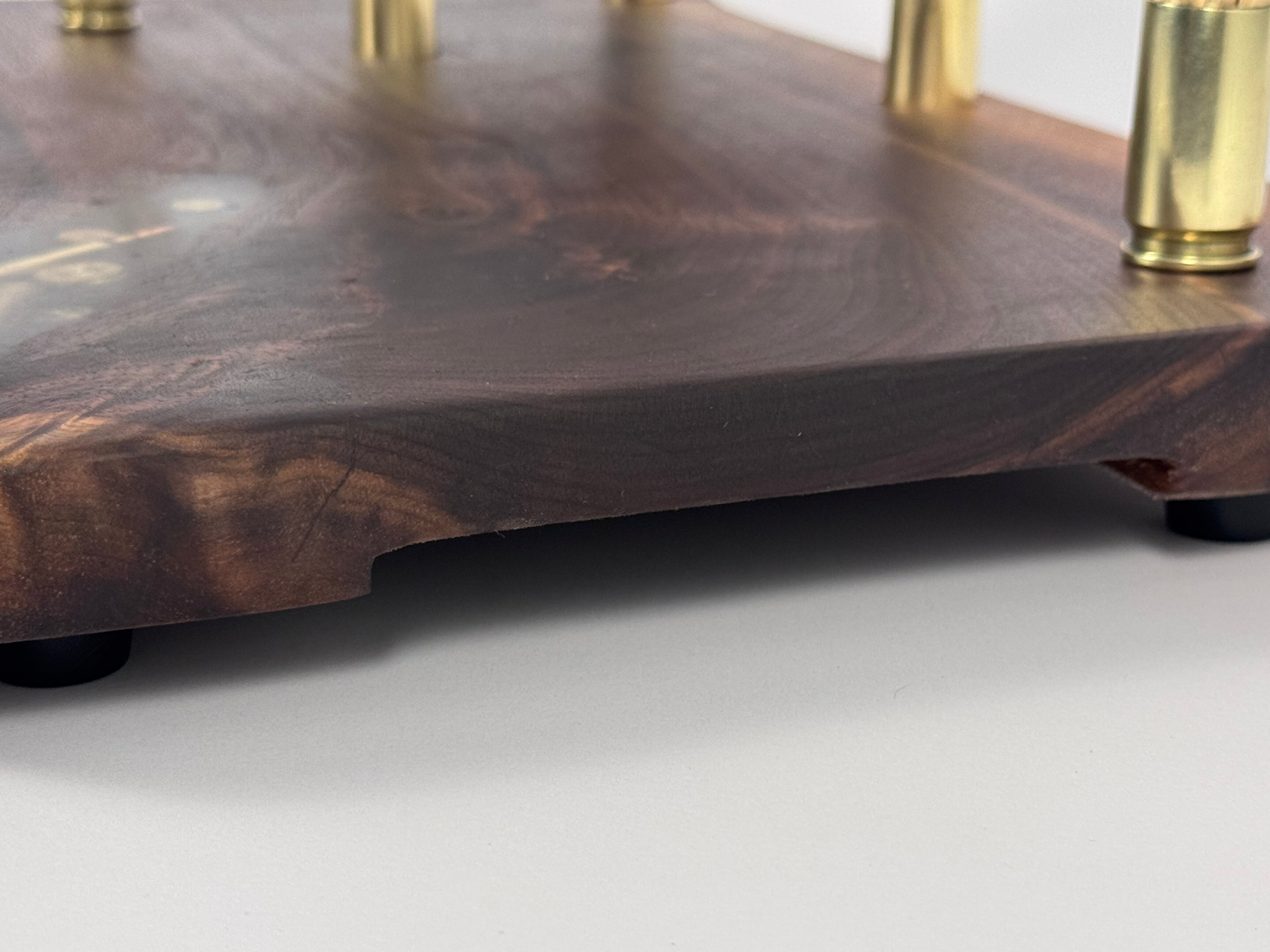 Pops’ Walnut 50 cal CharDUDErie Board
