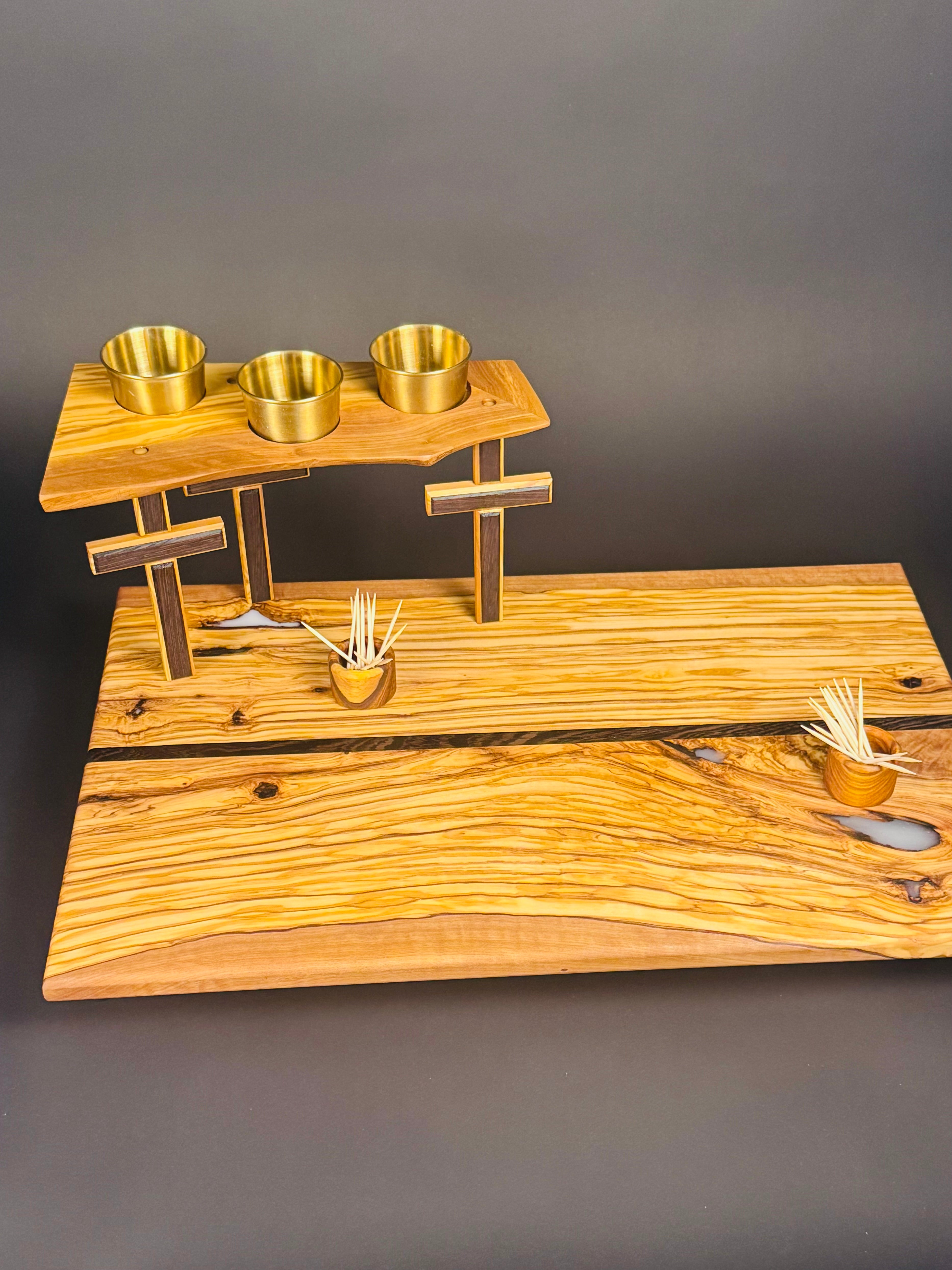 Olive wood and Wenge CharDUDErie Board