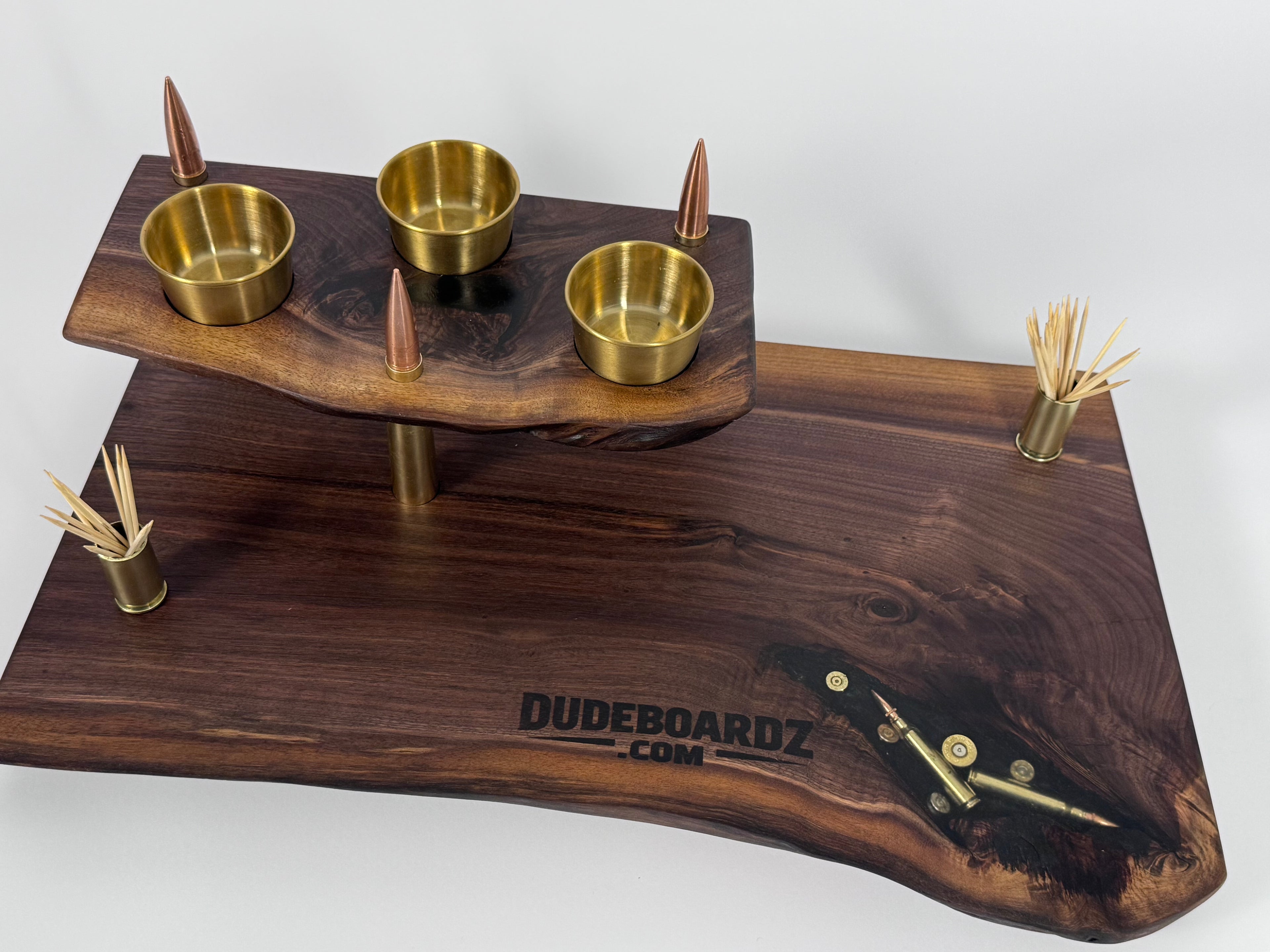 Pops’ Walnut 50 cal CharDUDErie Board