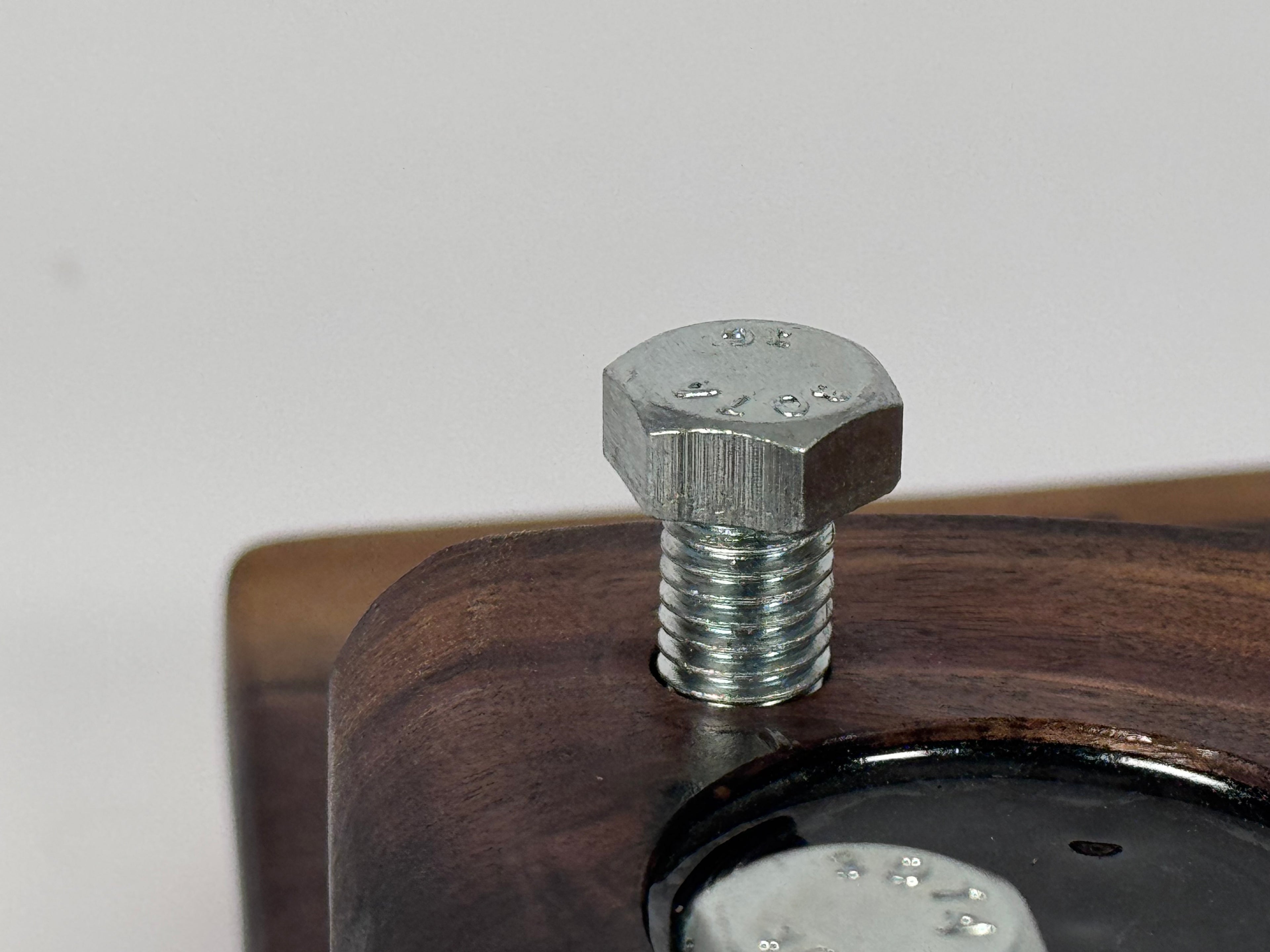 Pops’ Walnut CharDUDErie Bolt Board