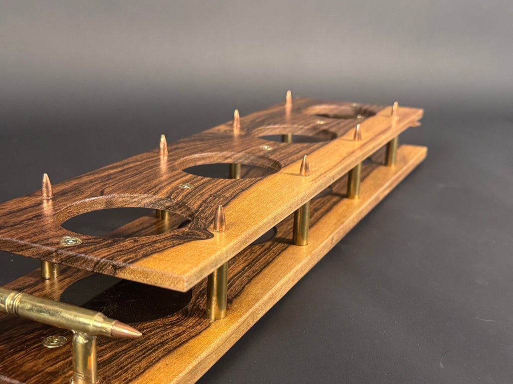 Brazilian Hickory .223 Whiskey Flight Board