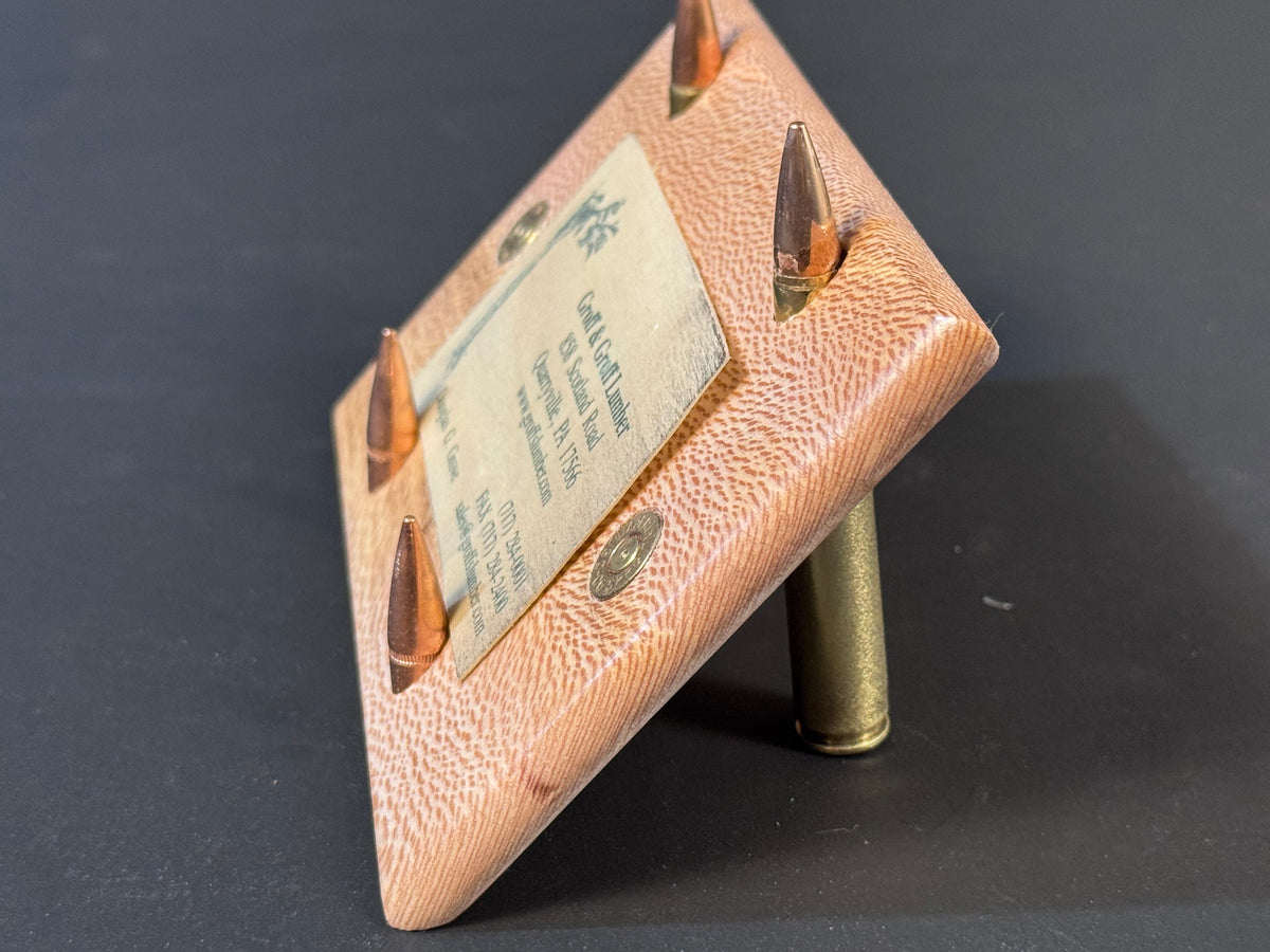 .30-06 Sycamore business card holder