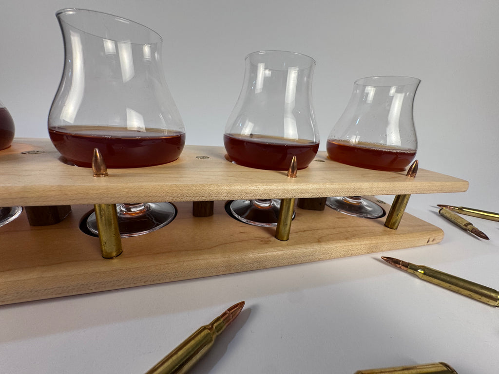 Maple Shooter Series Whiskey Flight boards