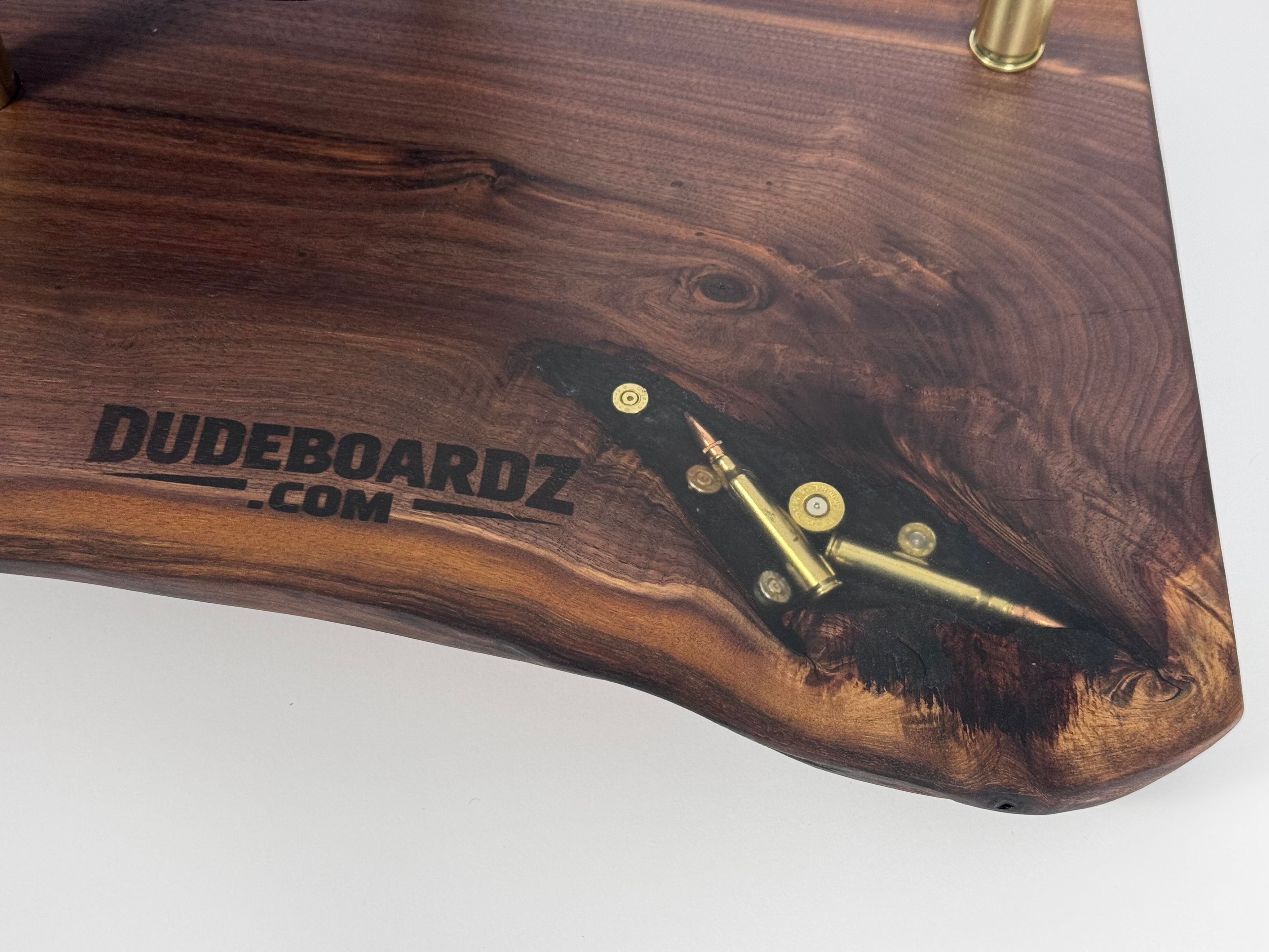 Pops’ Walnut 50 cal CharDUDErie Board