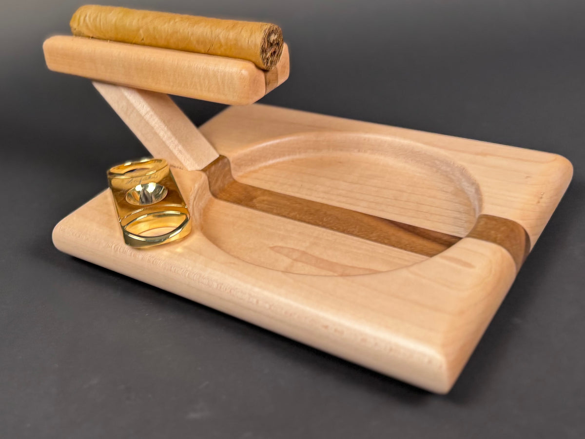 Maple and Walnut Cigar Boardz
