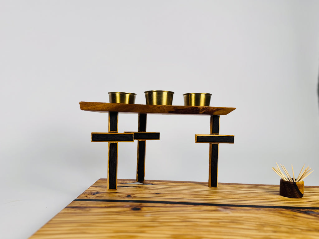 Olive wood and Wenge CharDUDErie Board