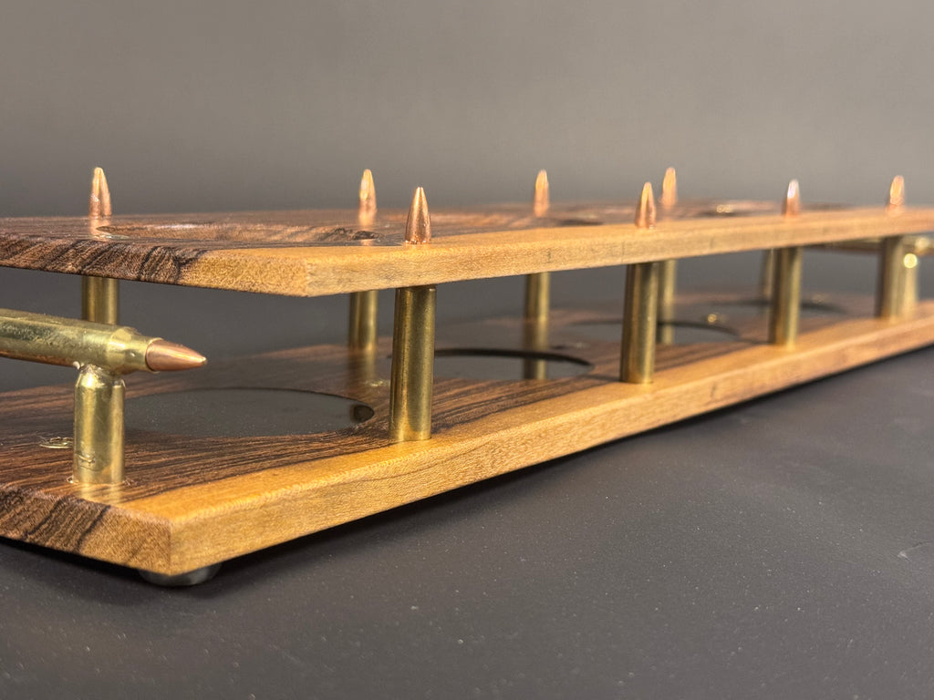 Brazilian Hickory .223 Whiskey Flight Board