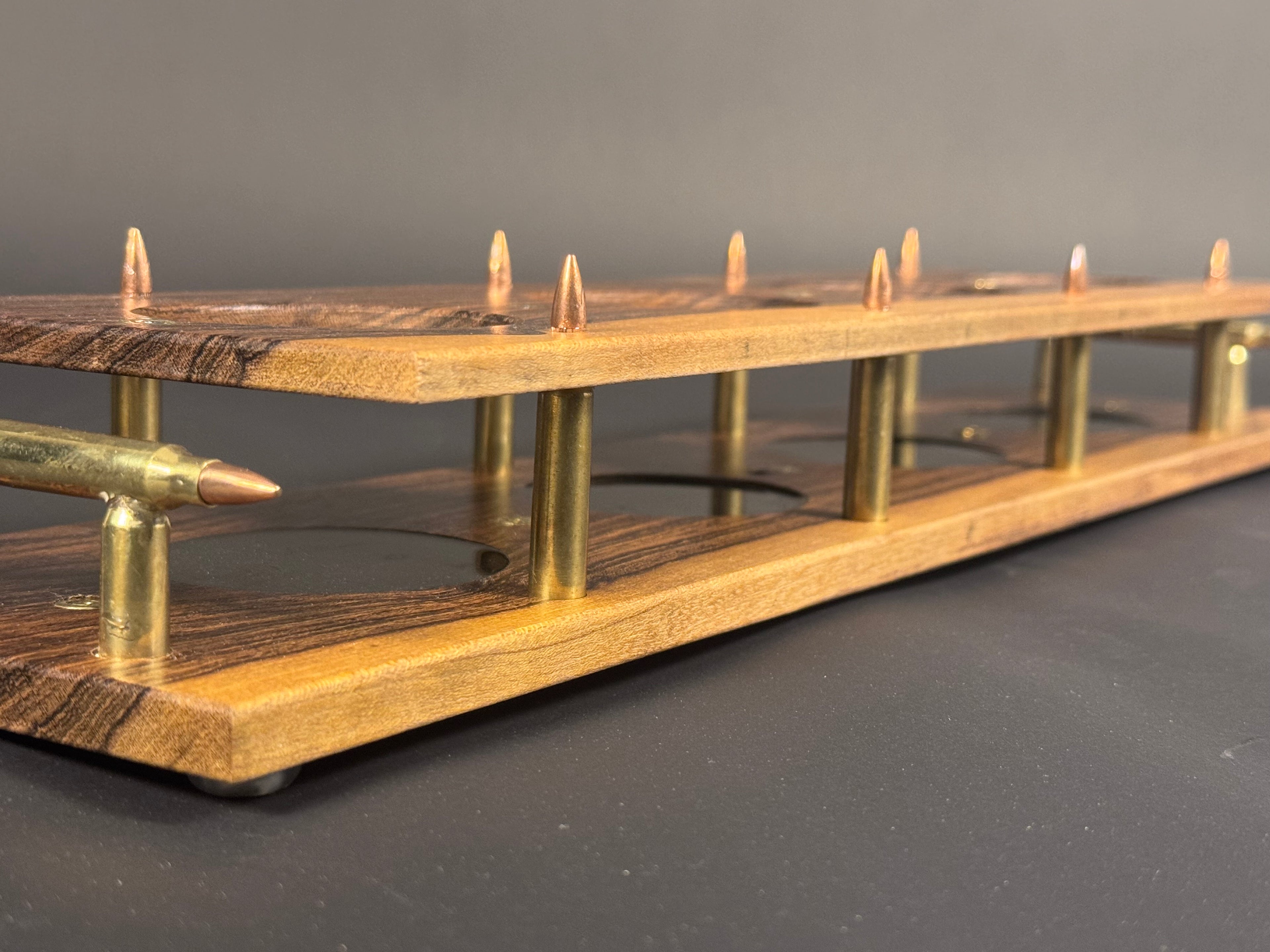 Brazilian Hickory .223 Whiskey Flight Board