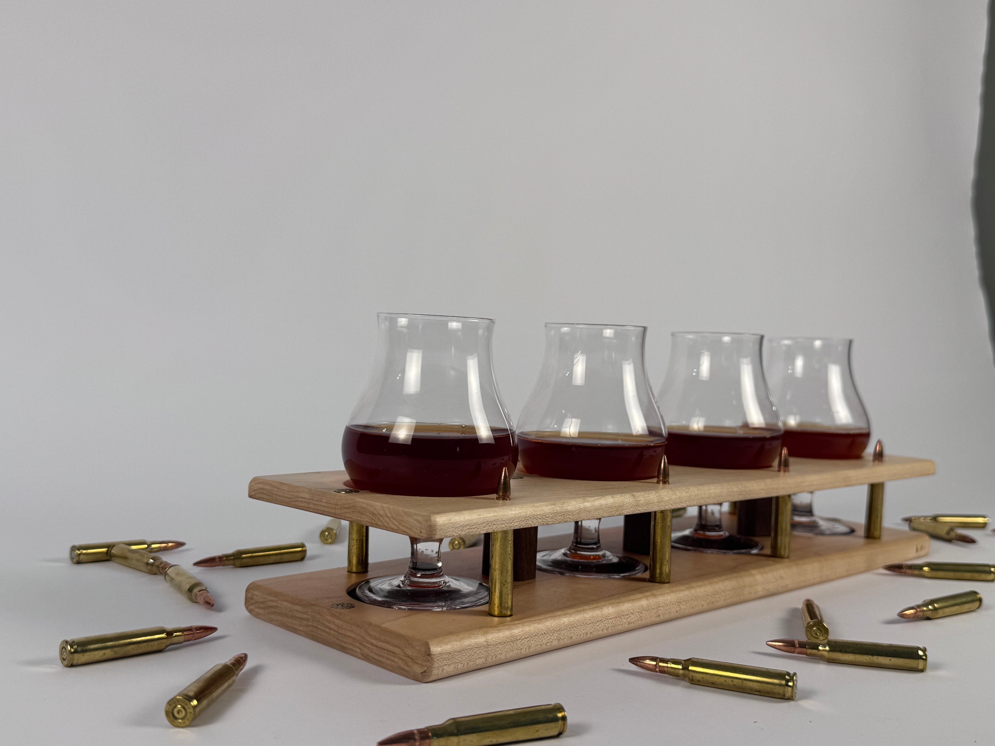 Maple Shooter Series Whiskey Flight boards