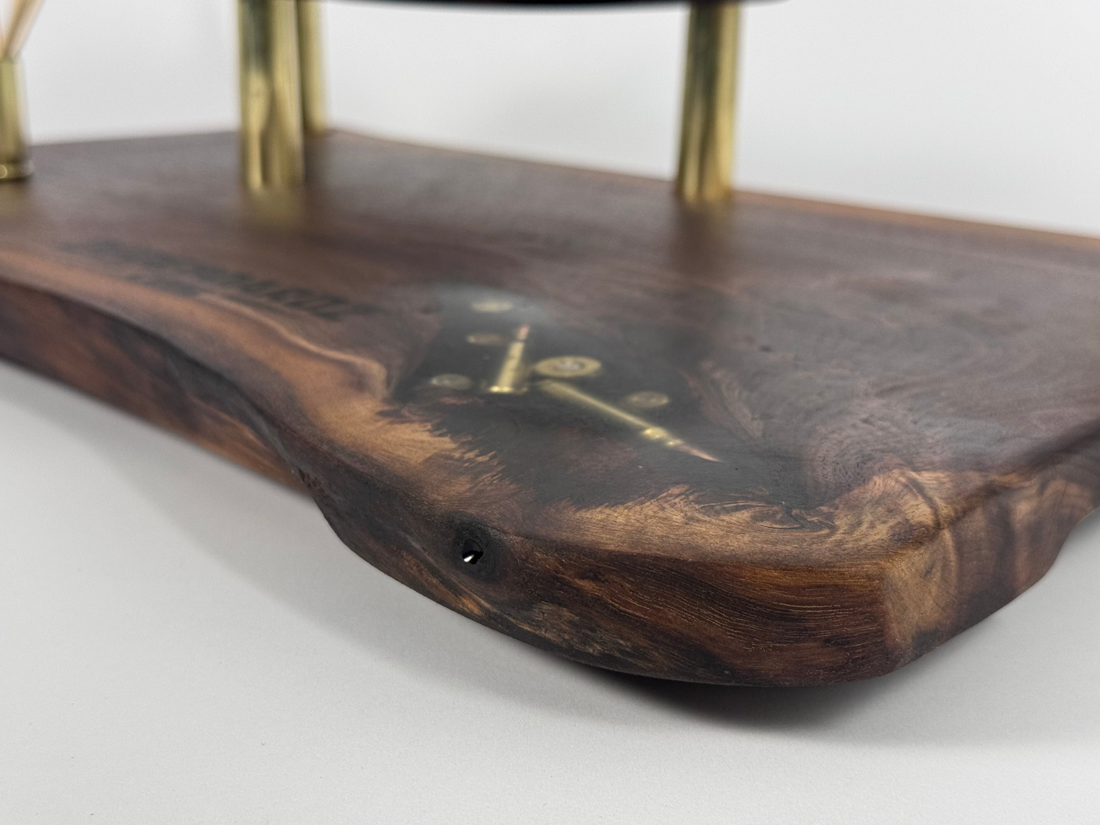 Pops’ Walnut 50 cal CharDUDErie Board
