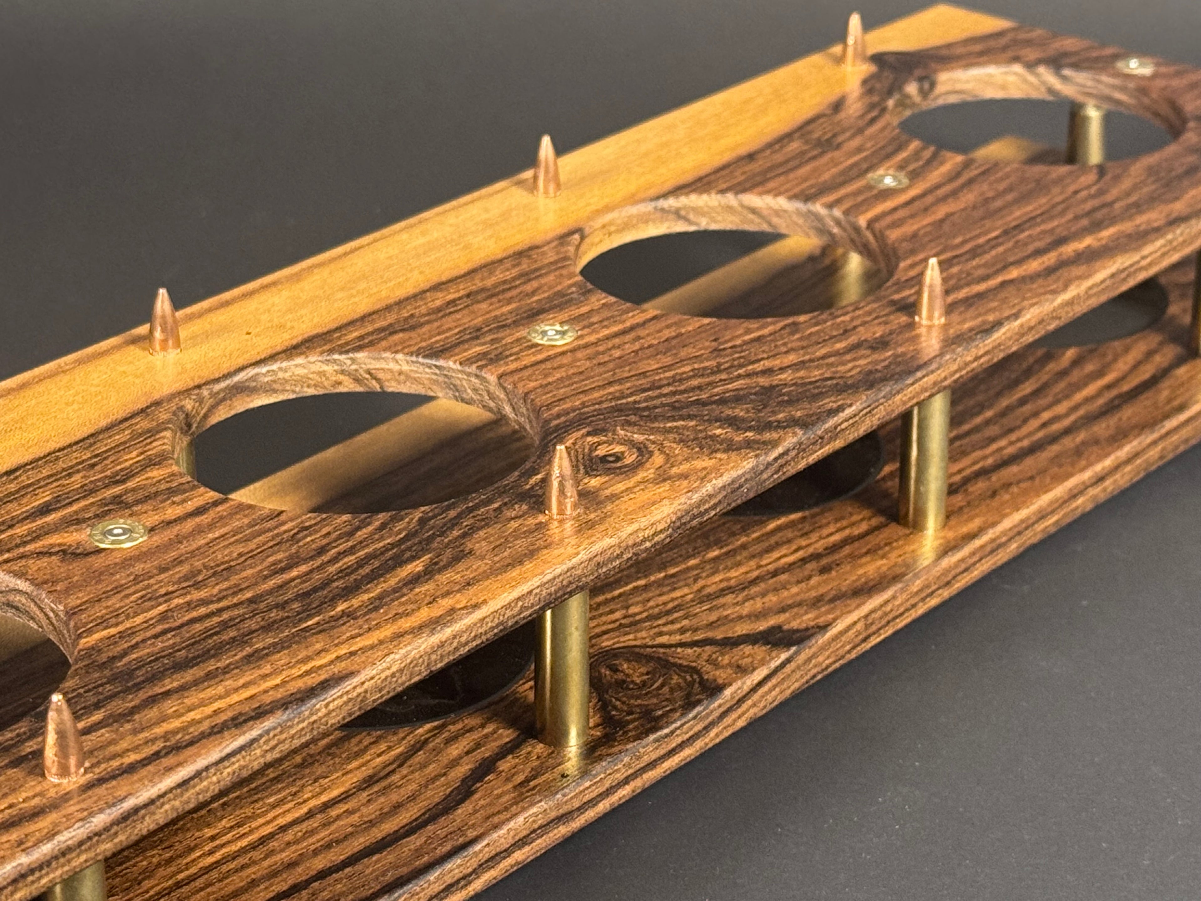 Brazilian Hickory .223 Whiskey Flight Board