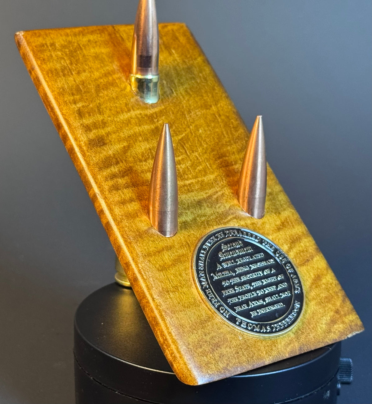 Cutting Edge 802g Maple business card holder