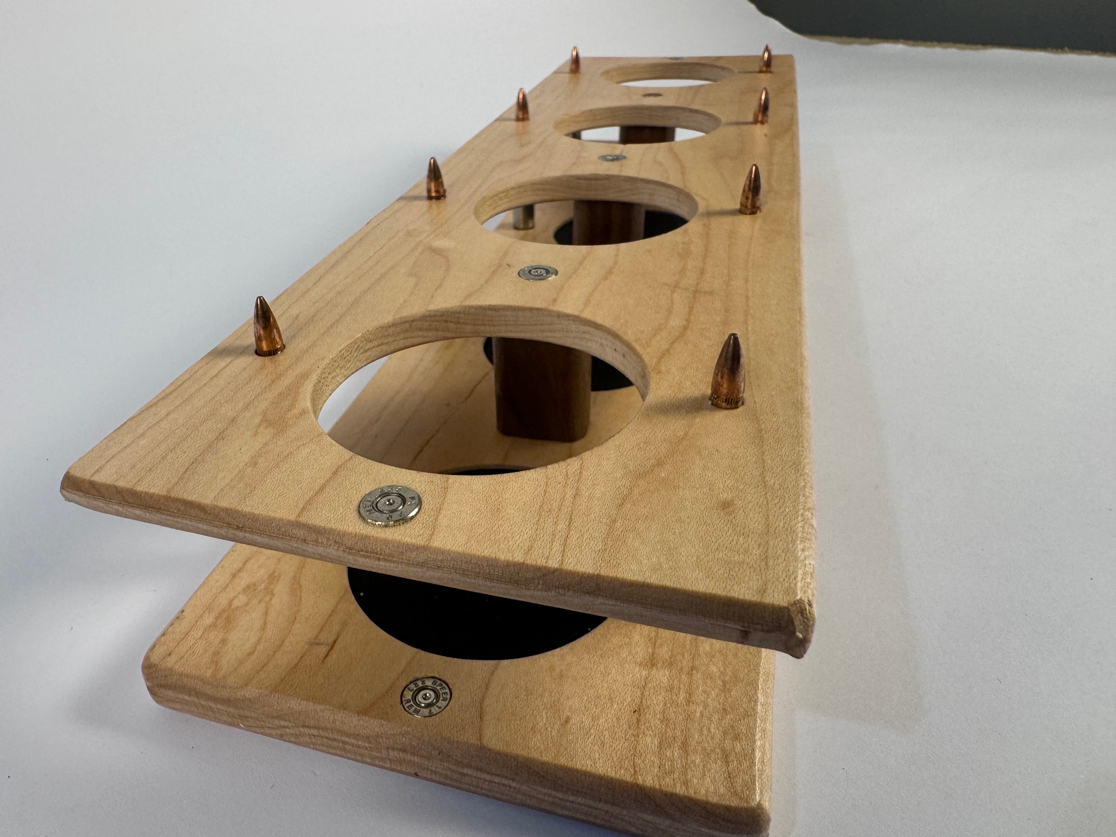 Maple Shooter Series Whiskey Flight boards