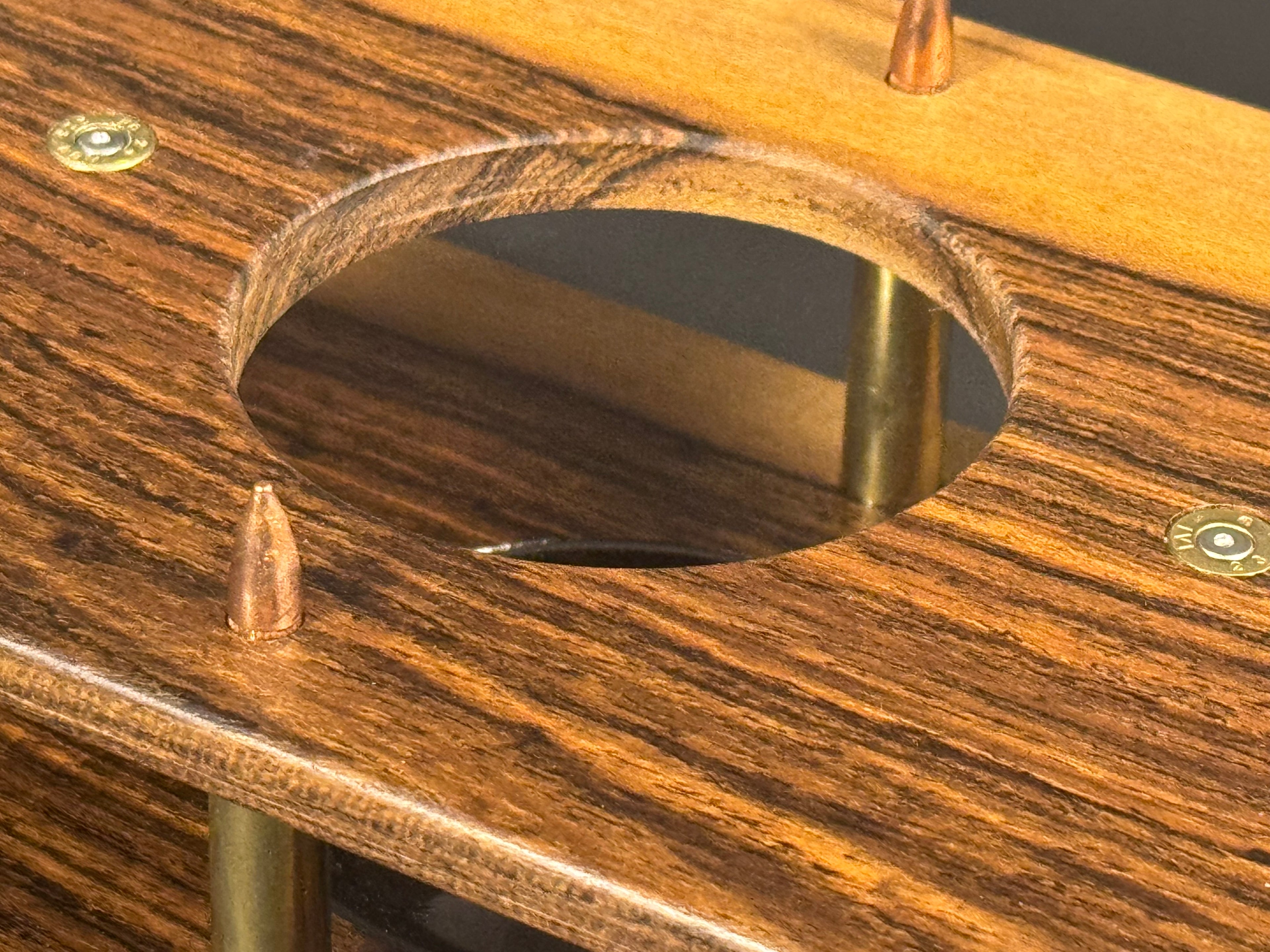 Brazilian Hickory .223 Whiskey Flight Board