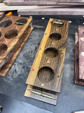 Bocote and Wenge 30-06 beer flight
