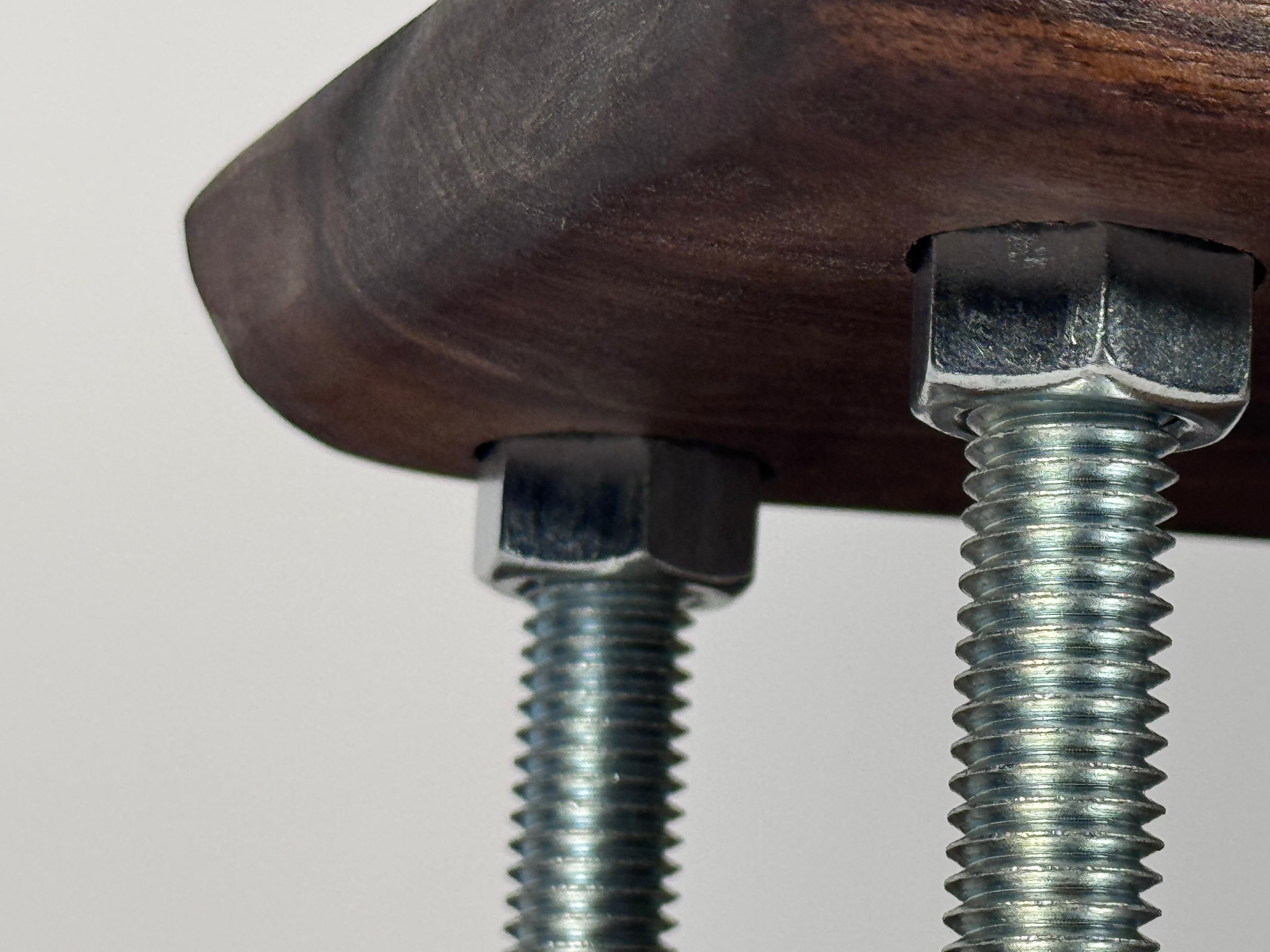 Pops’ Walnut CharDUDErie Bolt Board