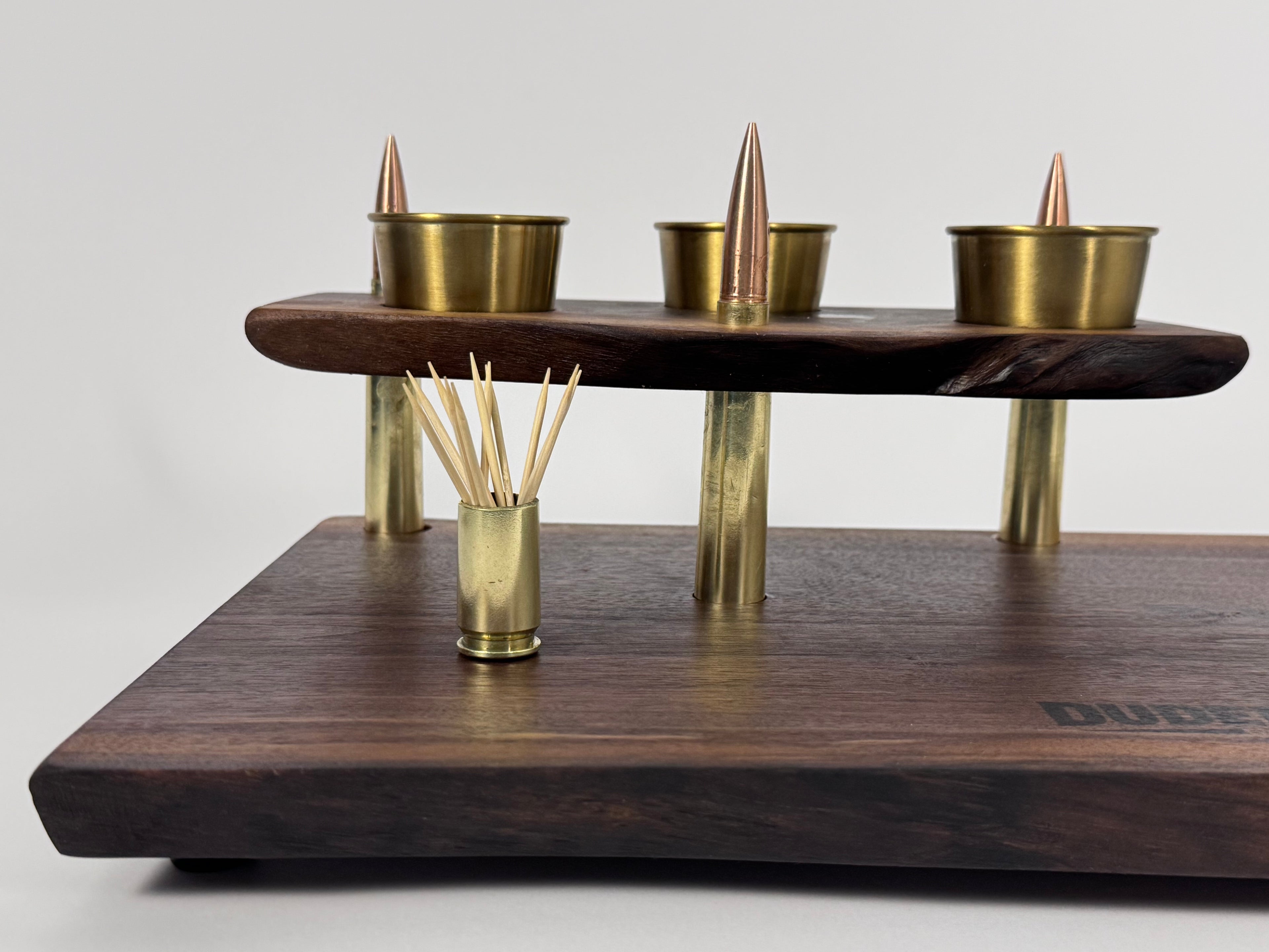 Pops’ Walnut 50 cal CharDUDErie Board