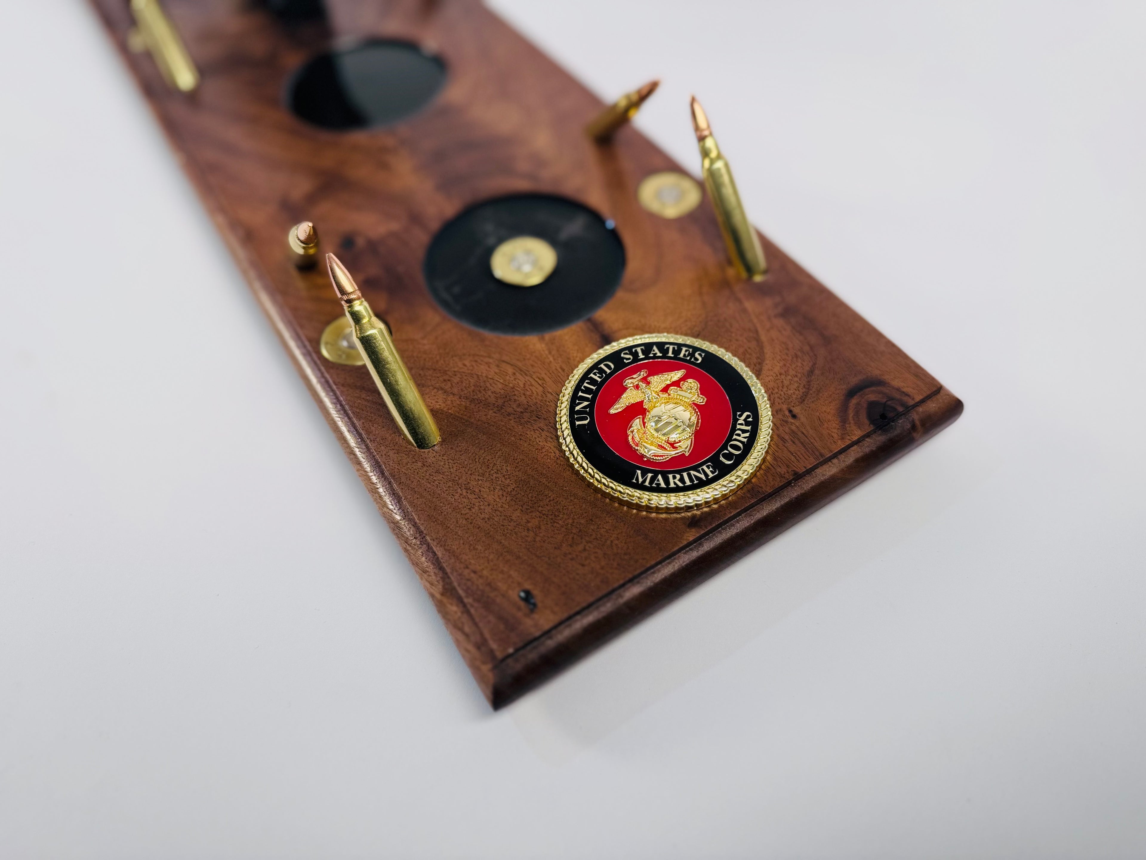 USMC Elite series whiskey and cigar board
