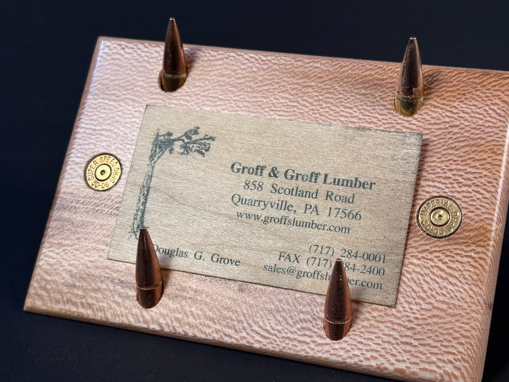 .30-06 Sycamore business card holder