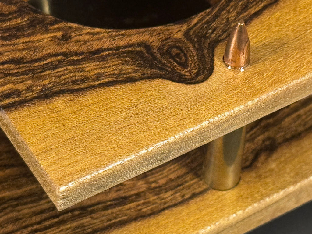 Brazilian Hickory .223 Whiskey Flight Board