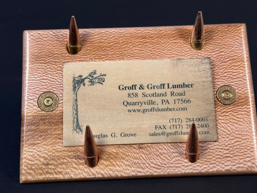 .30-06 Sycamore business card holder