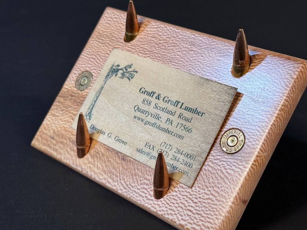 .30-06 Sycamore business card holder
