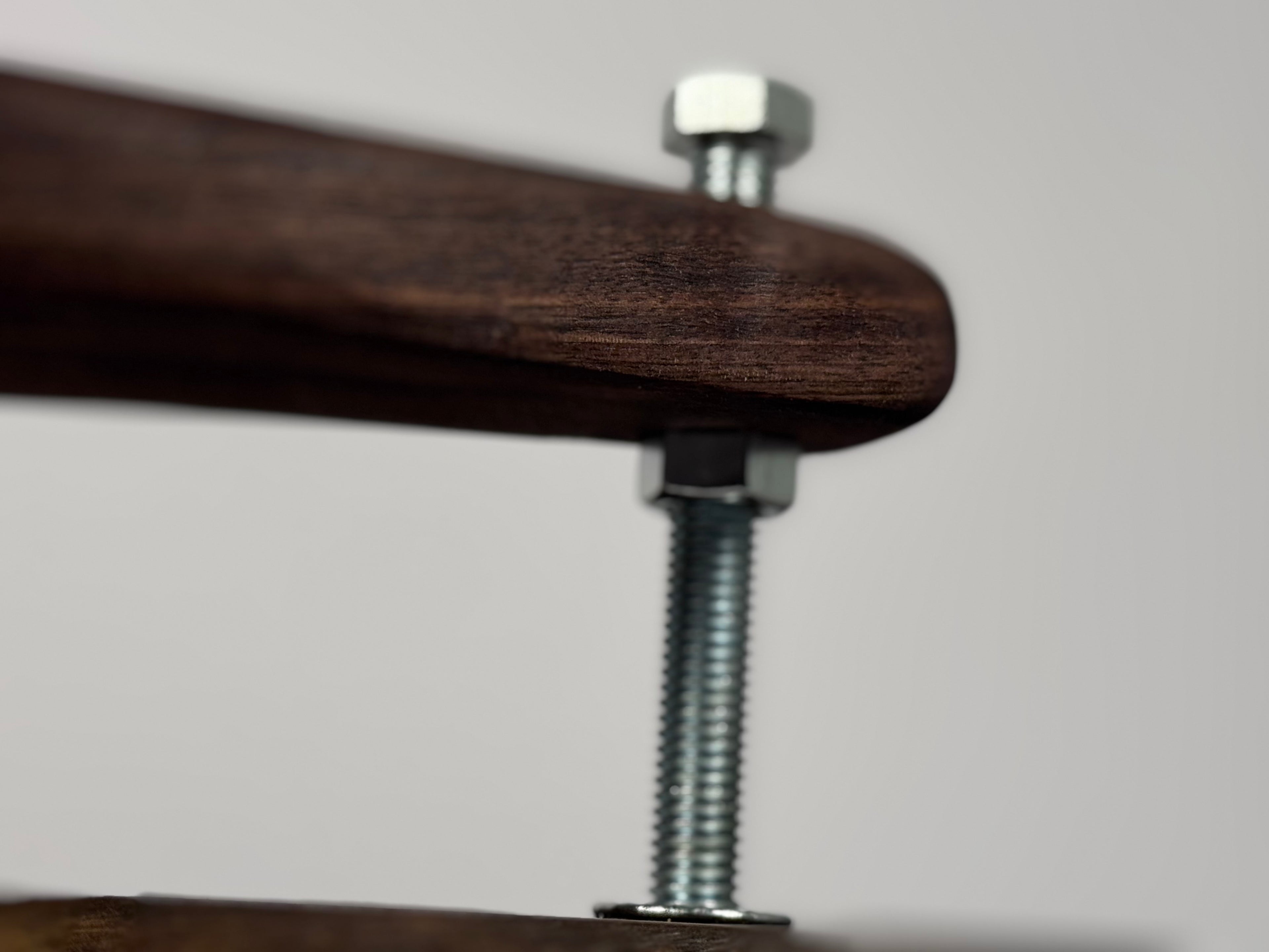 Pops’ Walnut CharDUDErie Bolt Board