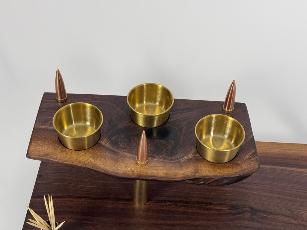 Pops’ Walnut 50 cal CharDUDErie Board