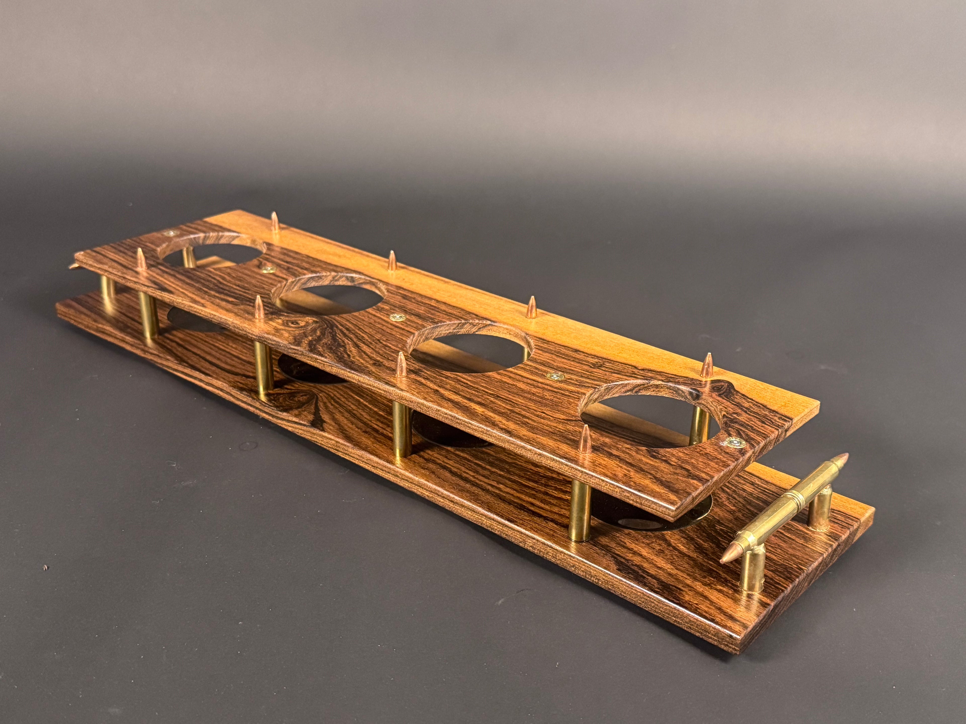 Brazilian Hickory .223 Whiskey Flight Board