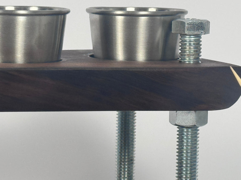 Pops’ Walnut CharDUDErie Bolt Board