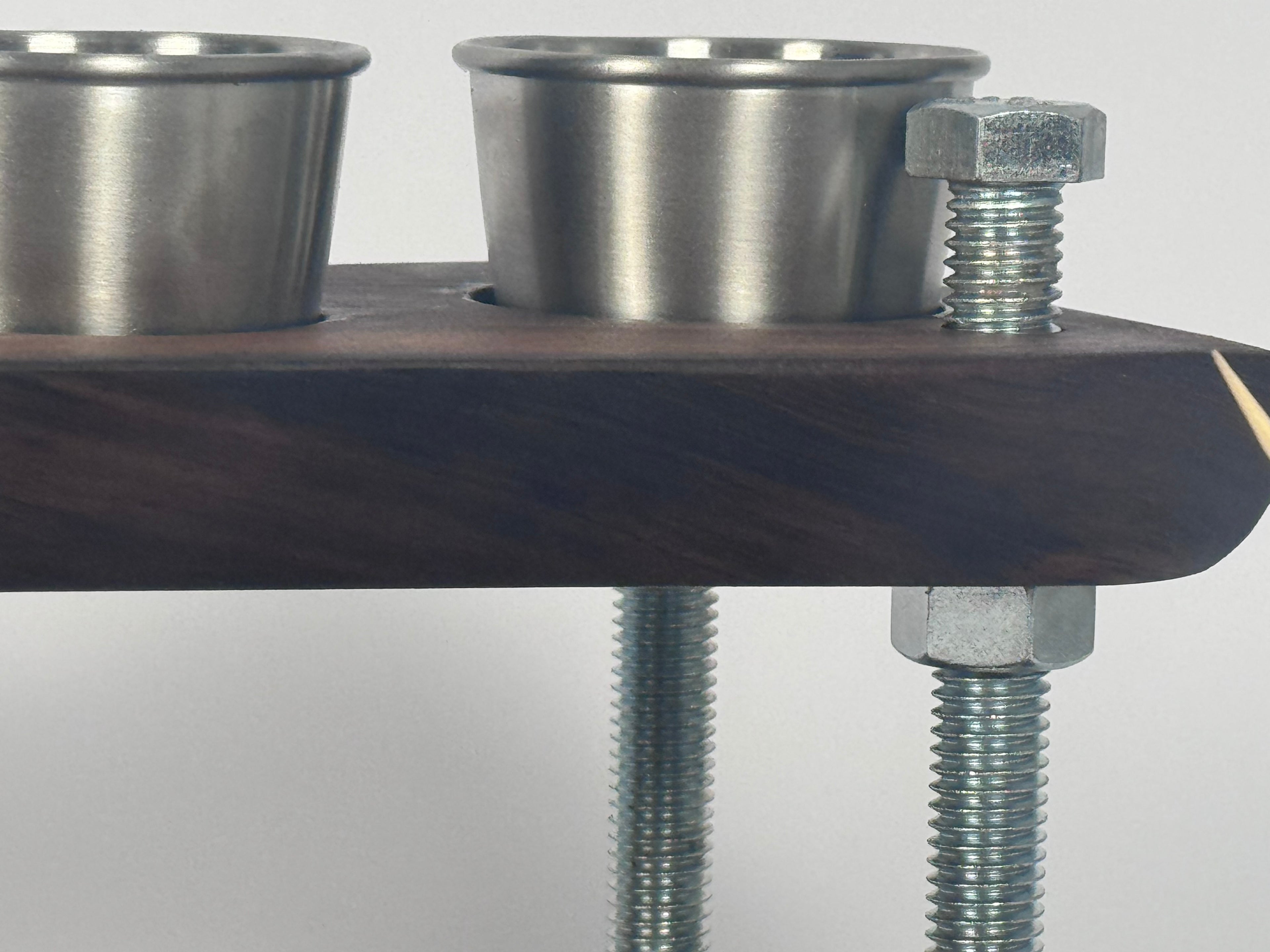 Pops’ Walnut CharDUDErie Bolt Board