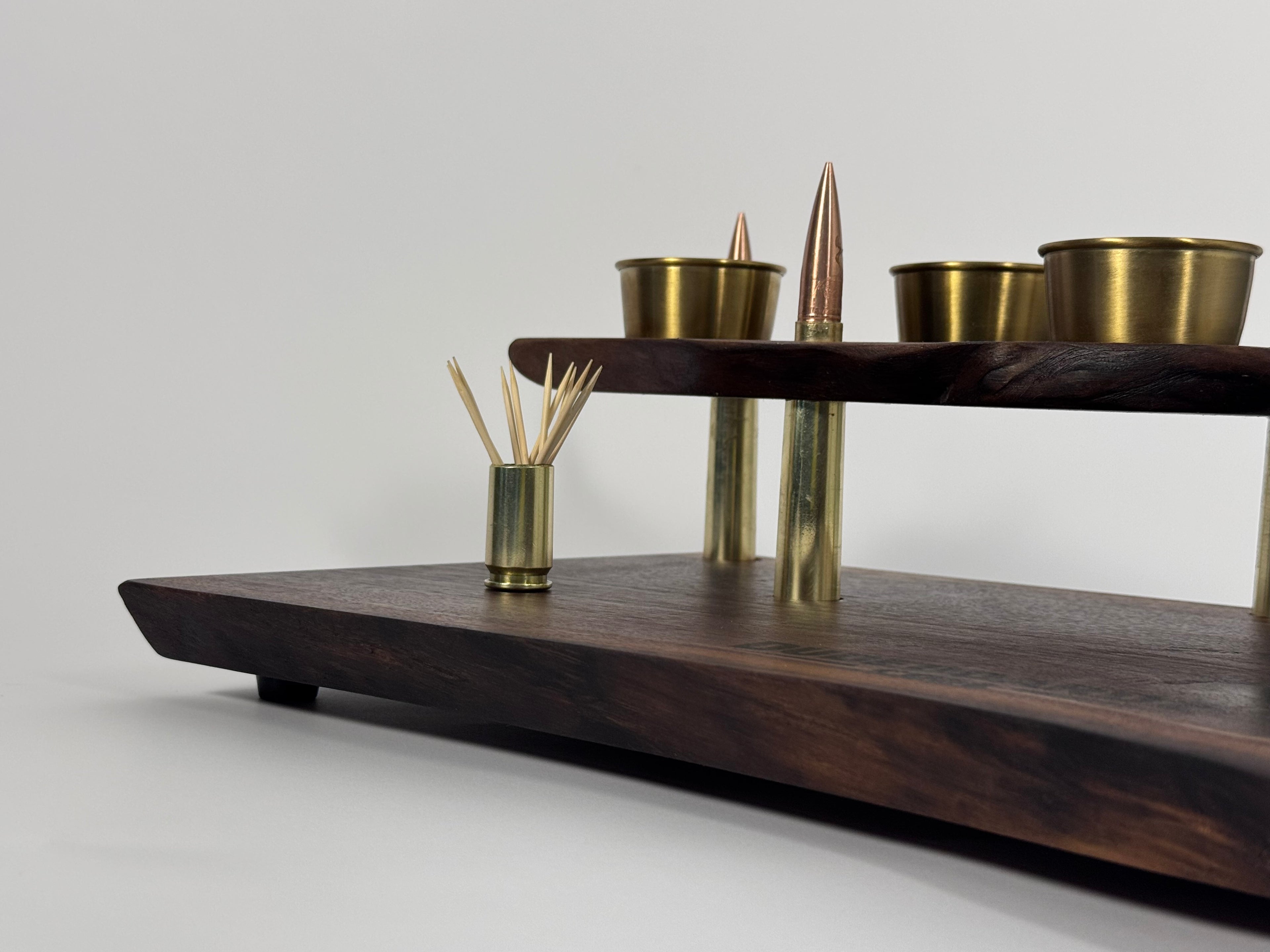 Pops’ Walnut 50 cal CharDUDErie Board