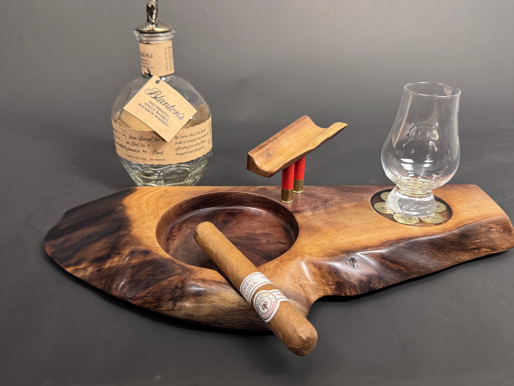 Winchester AA Cigar and Whiskey ashtray