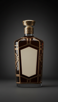 Embossed Glass Standard Bottle