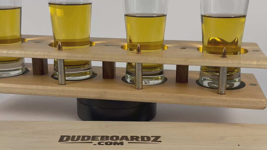 Maple Shooter Series Whiskey Flight boards