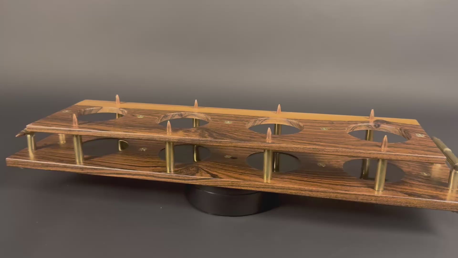 Brazilian Hickory .223 Whiskey Flight Board